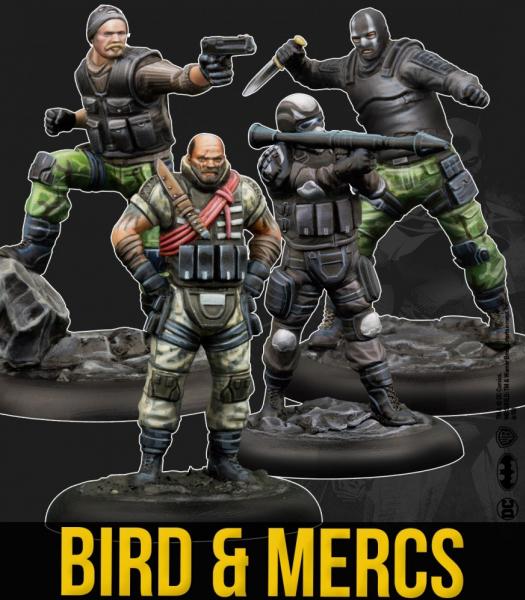Batman Miniature Game 2nd Edition: Bird & Mercs 