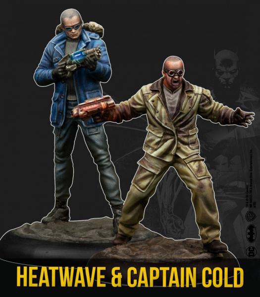 Batman Miniature Game 2nd Edition: Captain Cold & Heatwave 