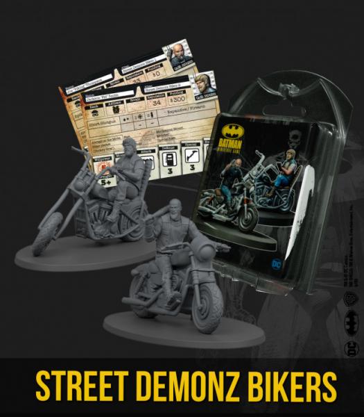 Batman Miniature Game 2nd Edition: Street Demonz Bikers 