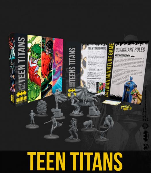 Batman Miniature Game 2nd Edition: Teen Titans 