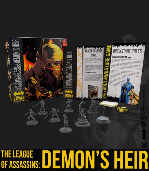 Batman Miniature Game 2nd Edition: The League of Assassins- Demons Heir 