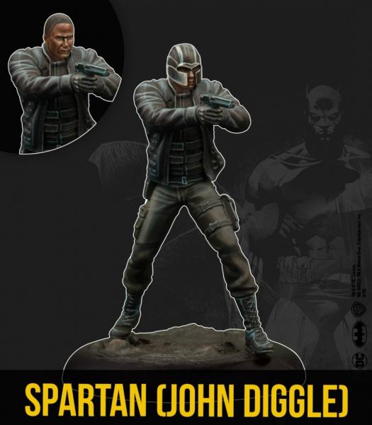 Batman Miniature Game 2nd Edition: Spartan- John Diggle (TV Show) 