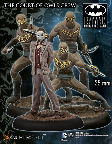 Batman Miniature Game DC Knight Models - Blackfire Reinforcements