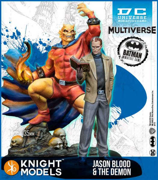 Batman Miniature Game 2nd Edition: Jason Blood & The Demon (2nd Edition) (Resin) 