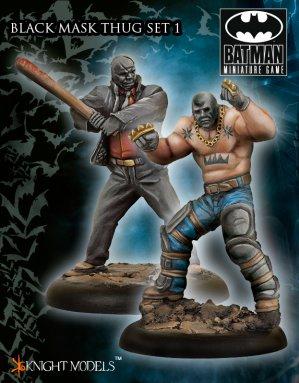 Batman Miniature Game 043: Black Mask Thugs Set 1 (Arkham Origins) [SALE] 