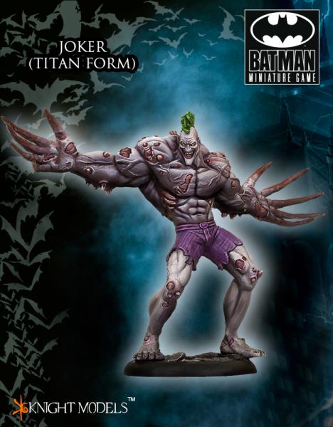 Batman Miniature Game 049: Joker (Titan Form) (Arkham City) [SALE] 