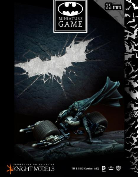 Batman Miniature Game 007: Batman on Bat-Pod (Dark Knight Rises) [SALE] 