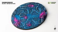 Battle Ready Bases: Alien Infestation Oval 120mm (x1) 