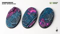 Battle Ready Bases: Alien Infestation Oval 75mm (x3) 