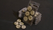 Battle Ready Bases: Arid Steppe Round 40mm (x5) - GGRGGB-ASR40 GGB-ASR40 [738956788634]