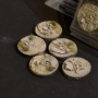 Battle Ready Bases: Arid Steppe Round 40mm (x5) - GGRGGB-ASR40 GGB-ASR40 [738956788634]