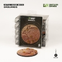 Battle Ready Bases: Badlands Round 90mm (x1) 