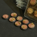 Battle Ready Bases: Badlands Round Lip 30mm (x8) 