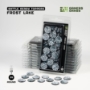 Battle Ready Toppers: Frost Lake Round 25mm (12x) - GGT-FLR25 [738956791818]
