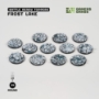 Battle Ready Toppers: Frost Lake Round 25mm (12x) - GGT-FLR25 [738956791818]