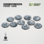 Battle Ready Toppers: Frost Lake Round 28mm (x10) - GGT-FLR28 [738956791825]