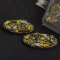 Battle Ready Bases: Highland Oval 90mm (x2) 