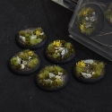 Battle Ready Bases: Highland Round Lip 40mm (x5) 