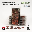Battle Ready Bases: Nomad Crew Deck Round 25mm (8x) 