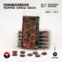 Battle Ready Bases: Nomad Crew Deck Round 25mm (8x) - GGB-NCDR25 [738956791061]