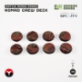 Battle Ready Bases: Nomad Crew Deck Round 25mm (8x) - GGB-NCDR25 [738956791061]