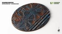 Battle Ready Bases: Spaceship Corridor Oval 120mm (x1) 