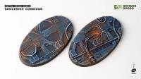 Battle Ready Bases: Spaceship Corridor Oval 90mm (x2) 