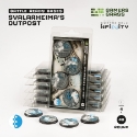 Battle Ready Bases: Svalarheima’s Outpost Round 40mm (4x) 