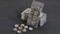 Battle Ready Bases: Temple Round 32mm (x8) 