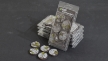 Battle Ready Bases: Temple Round 40mm (x5) - GGRGGB-TR40 GGB-TR40 [738956789181]