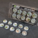 Battle Ready Bases: Urban Warfare: Round 25mm (x10) 