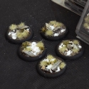 Battle Ready Bases: Winter Round Lip 40mm (x5) 