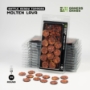 Battle Ready Toppers: Molten Lava Round 25mm (12x) - GGT-MLR25 [738956791870]
