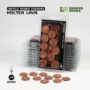 Battle Ready Toppers: Molten Lava Round 28mm (x10) - GGT-MLR28 [738956791887]