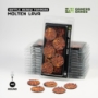 Battle Ready Toppers: Molten Lava Round 40mm (x5) - GGT-MLR40 [738956791900]
