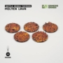 Battle Ready Toppers: Molten Lava Round 40mm (x5) - GGT-MLR40 [738956791900]