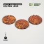 Battle Ready Toppers: Molten Lava Round 50mm (x3) - GGT-MLR50 [738956791917]