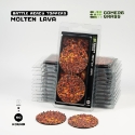 Battle Ready Toppers: Molten Lava Round 60mm (x2) 
