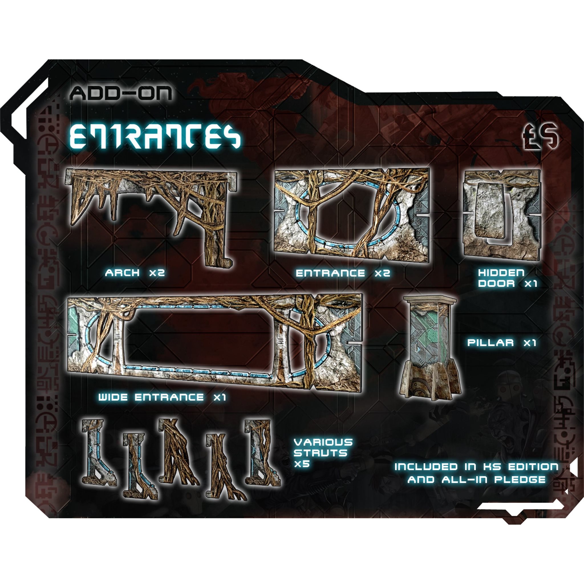 Battle Systems: Alien Catacomb Entrances 