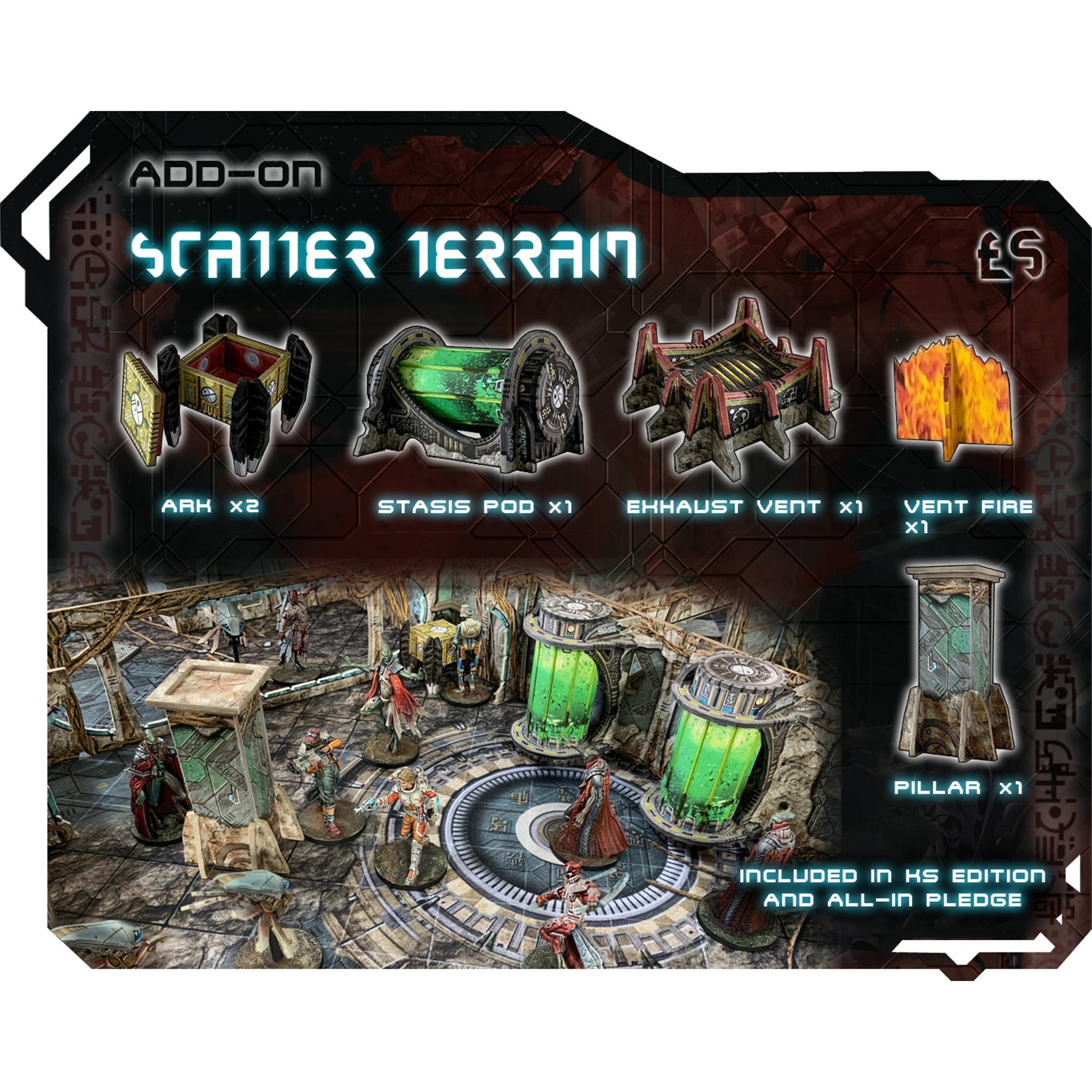 Battle Systems: Alien Catacomb Scatter 
