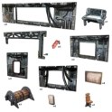 Battle Systems: Cyberpunk Girders and Accessories 