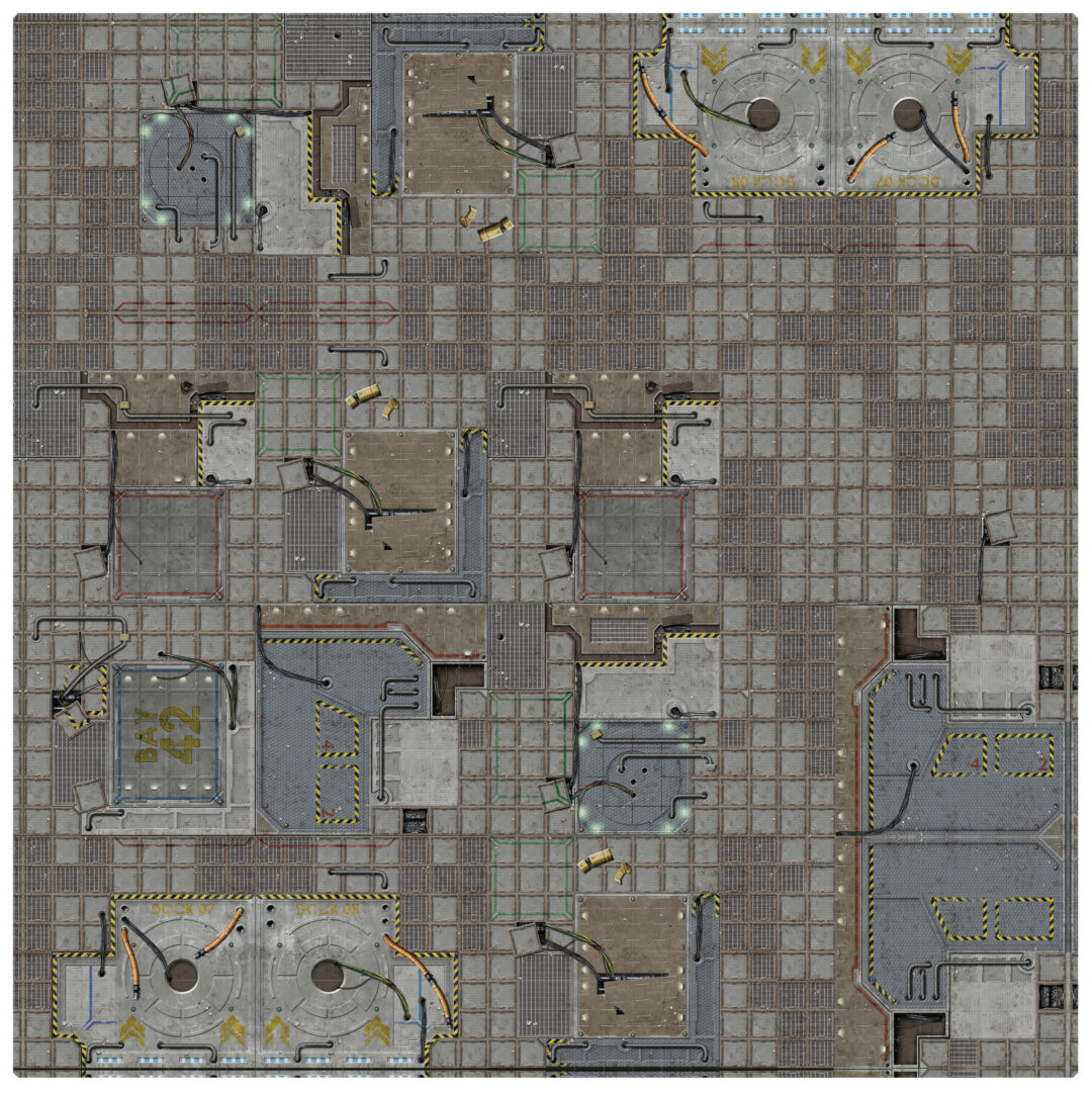 Battle Systems: Frontier Sci-Fi Gaming Mat 3x3   