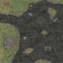 Battle Systems: Gaming Mat: COBBLED OUTSKIRTS (3x3 GRID) 