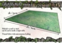 Battle Systems: Gaming Mat: Grassy Fields V.2. (2 x 2)  