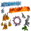 Battle Systems Kingdom Of Hyberia: Hazards & Hexcraft Effects Pack 