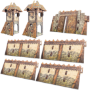 Battle Systems Kingdom Of Hyberia: Ingonsburn Boundary Walls - BSTFWE024 [5060660094042]