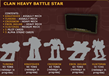 BattleTech: CLAN HEAVY BATTLE STAR - CAT35728 [850011819036]