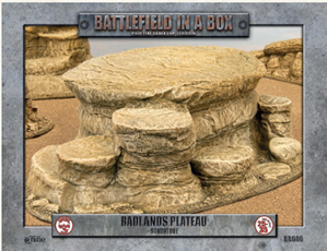Battlefield in a Box: Badlands: Plateau: Sandstone