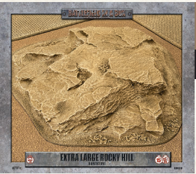 Battlefield in a Box: Extra Large Rocky Hill: Sandstone