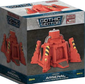 Battlefield in a Box: Gothic Sector Legion: Arsenal [Red] 